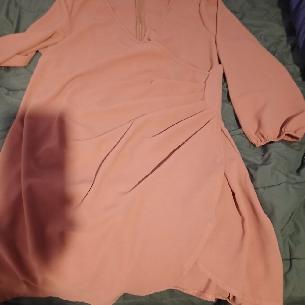 Elegant Pink Women's Dress